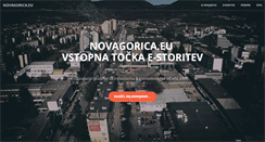 Desktop Screenshot of novagorica.eu