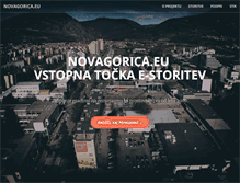 Tablet Screenshot of novagorica.eu